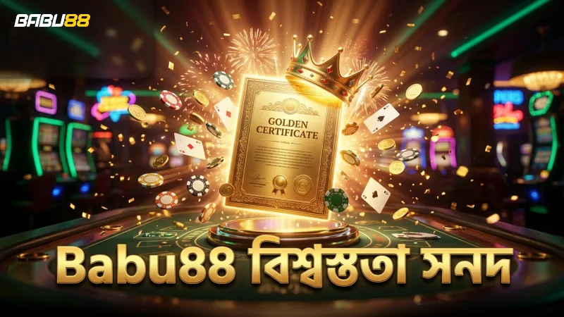বিশ্বস্ততা ও লাইসেন্সের মাধ্যমে Babu88 এর স্বীকৃতি