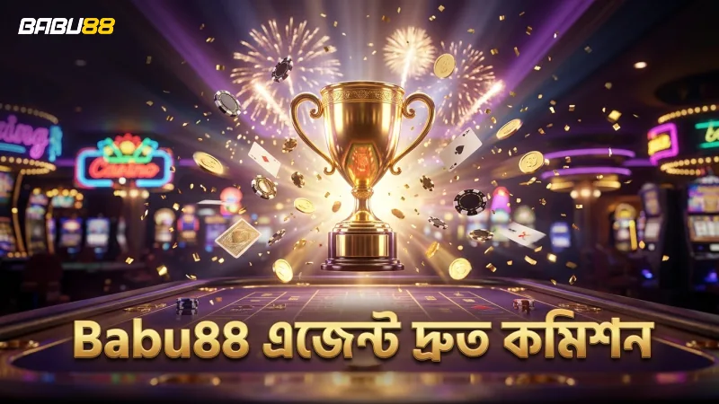 Babu88 এজেন্ট প্রোগ্রাম দ্রুত কমিশন প্রদান নিশ্চিত করে।