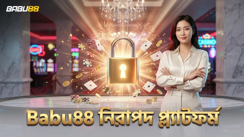 Babu88 প্ল্যাটফর্মে নিরাপত্তা ব্যবস্থা ও গোপনীয়তা রক্ষা।