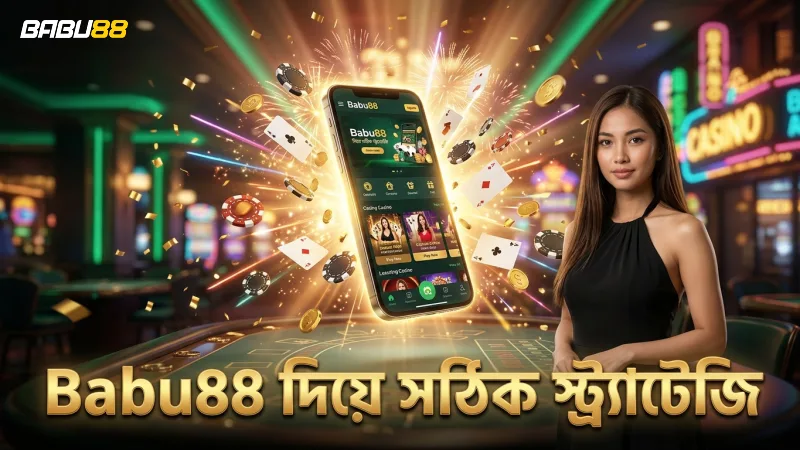 Babu88 প্ল্যাটফর্মে সঠিক স্ট্র্যাটেজি ব্যবহার করে নিরাপত্তা বাড়ান।
