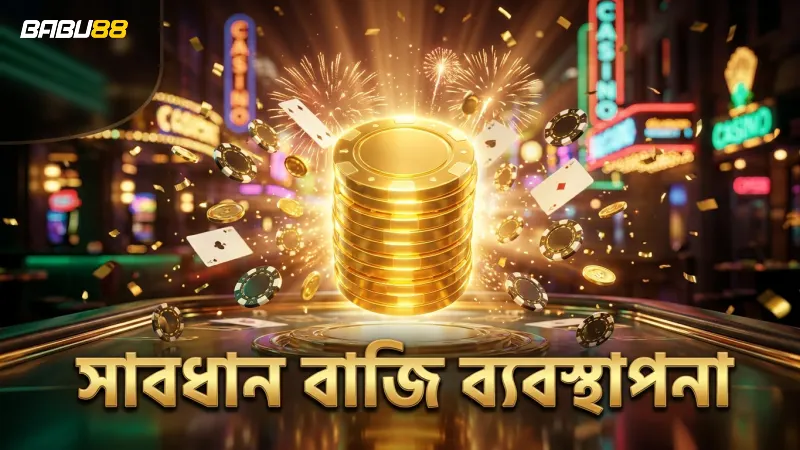 সফল খেলোয়াড়রা বাজি ব্যবস্থাপনায় সাবধান থাকেন।