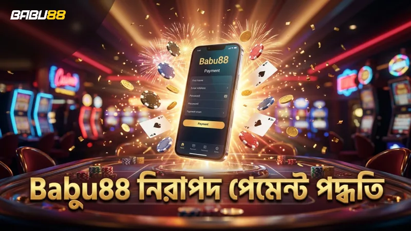 Babu88 প্ল্যাটফর্মে নিরাপদ ই-ওয়ালেট ও ব্যাঙ্ক লেনদেন