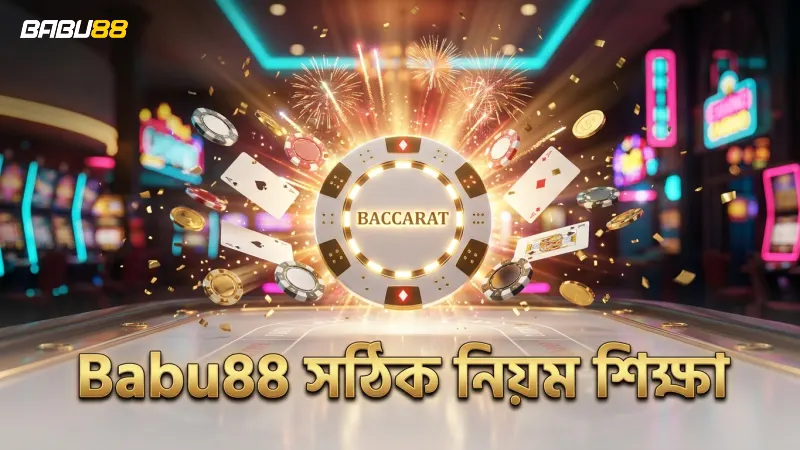 Babu88 লাইভ ব্যাকারাট নিরাপদ খেলার জন্য সঠিক নিয়ম শেখায়