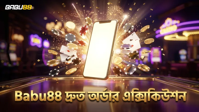 লাইভ ক্রিকেট এক্সচেঞ্জে Babu88 এর দ্রুত অর্ডার এক্সিকিউশন