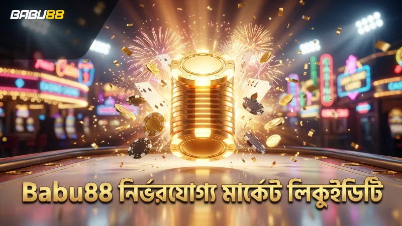 ক্রিকেট এক্সচেঞ্জে নির্ভরযোগ্যতা নিশ্চিত করে Babu88 মার্কেট লিকুইডিটি