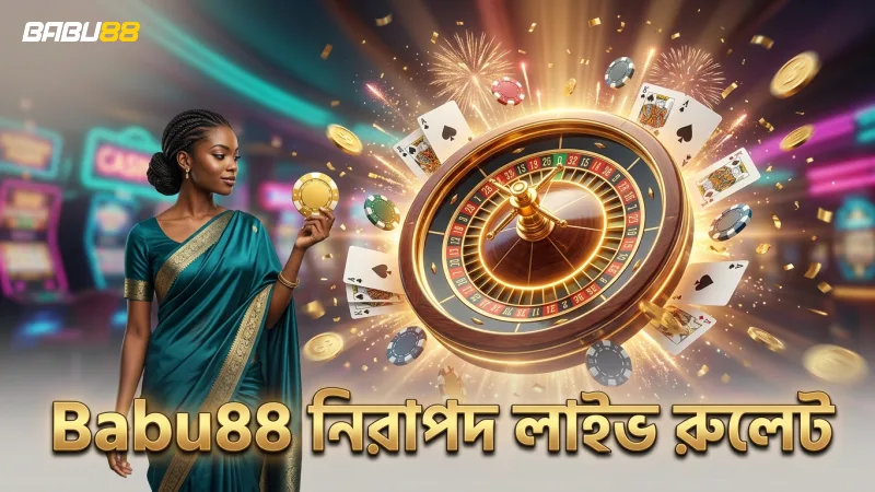 Babu88 লাইভ রুলেটে ক্যামেরা কোণ থেকে নিরাপদ খেলা নিশ্চিত