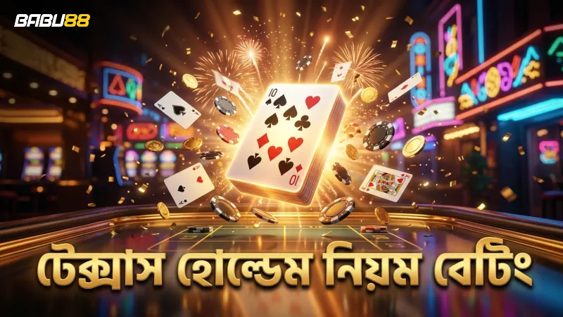 টেক্সাস হোল্ডেমের বেসিক খেলার নিয়ম ও বেটিং রাউন্ডস