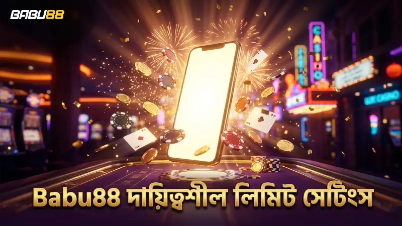 Babu88 দায়িত্বশীল গেমিংয়ে লিমিট সেট করুন সহজেই