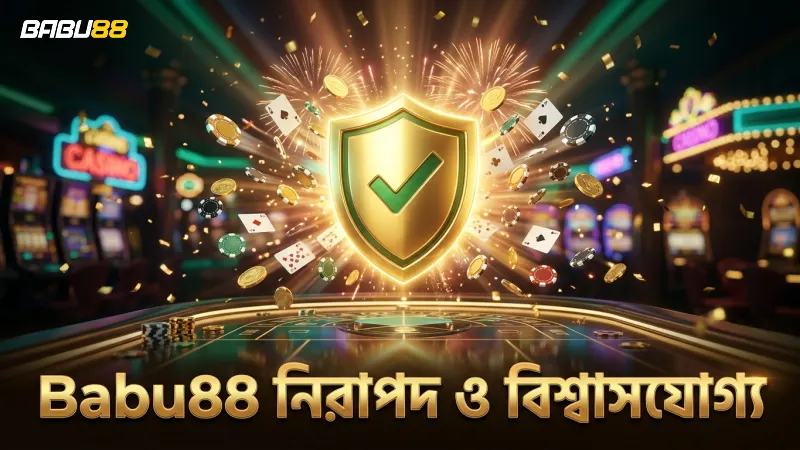 গেমের নিরাপত্তা ও বিশ্বস্ততা নিশ্চিত করে Babu88।