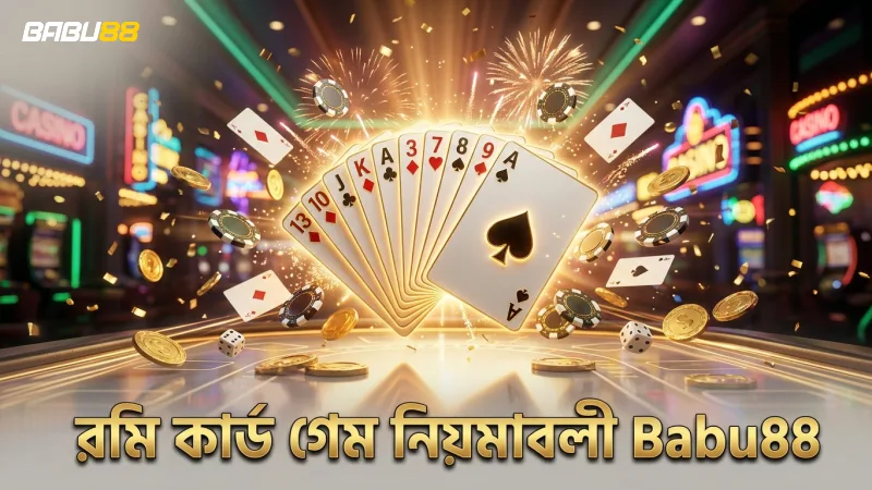 রমি কার্ড গেমের ১৩ কার্ড খেলার মূল নিয়মাবলী