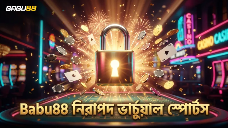 ভার্চুয়াল স্পোর্টস বেটিংয়ে Babu88-এর নিরাপত্তা ব্যবস্থা উন্নত।