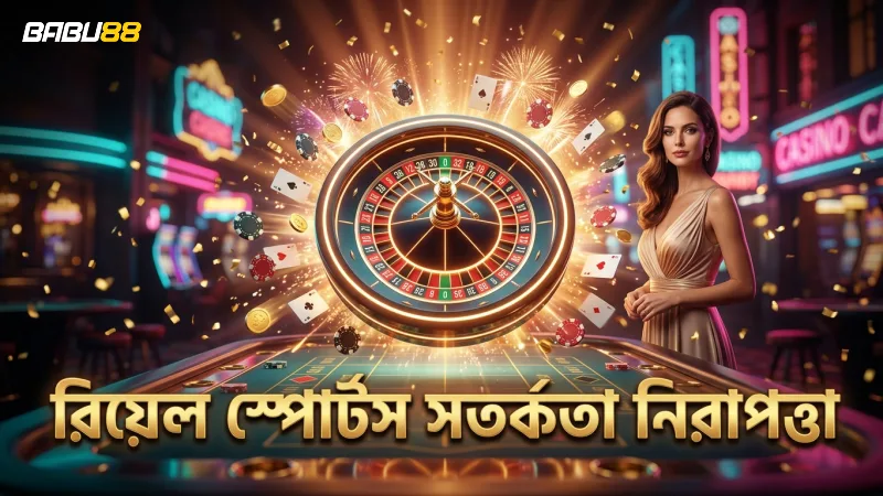 রিয়েল স্পোর্টস বেটিংয়ে সতর্কতা ও নিরাপত্তা অবলম্বনের প্রয়োজন।